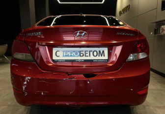 Подержанный автомобиль Hyundai Solaris Sedan 2012 года (6 фото)